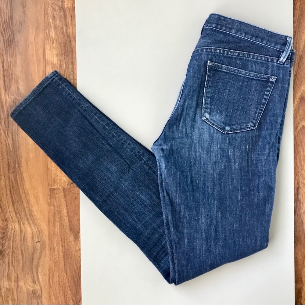 Madewell 37s Skinny Blue Jeans Size 26 x 32 Stretch Denim Pants